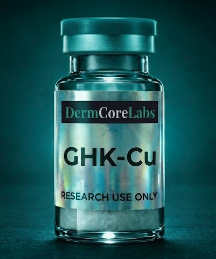 DermCoreLabs GHK-Cu 5mg research use only vial